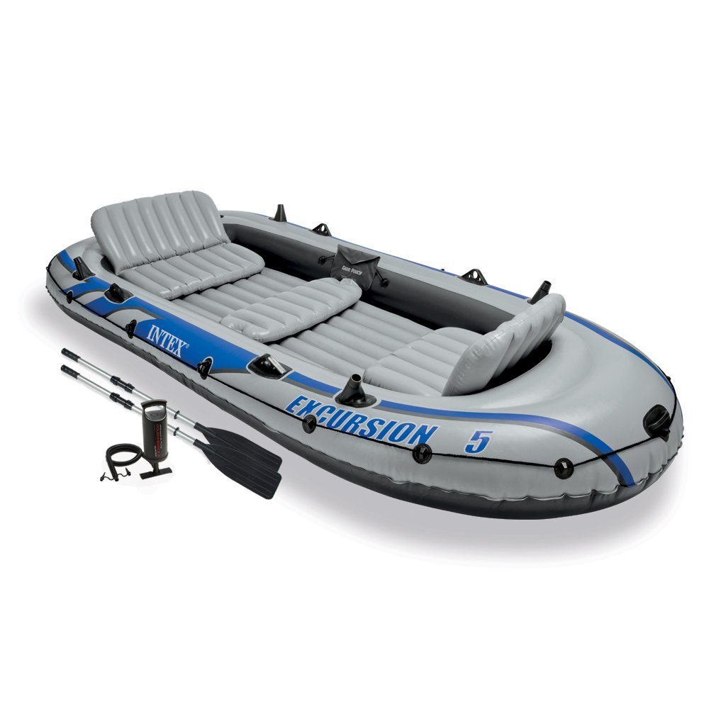 Intex Excursion inflatable boat | Pontoon Boat Site